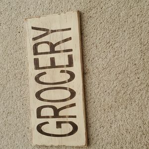 Primative Farmhouse Wood sign